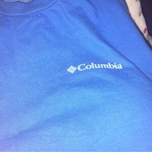 Columbia Vibrant Blue T-Shirt Men’s Large